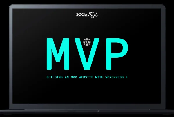 Building-an-MVP-Website-with-WordPress -SOCIALFUEL Web Design Company